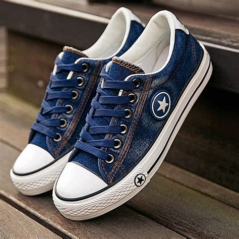 denim casual shoes for women.